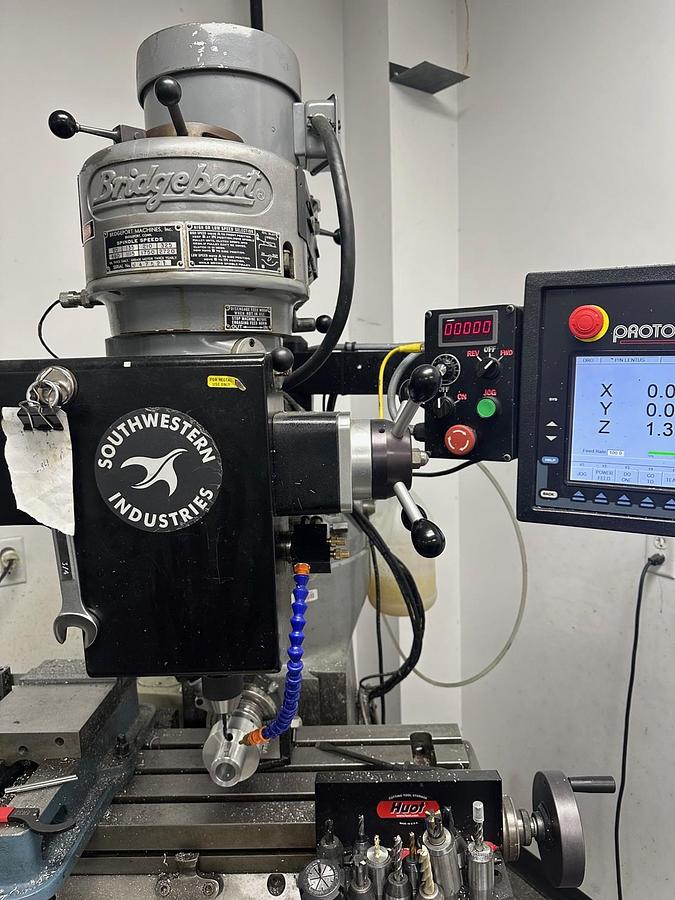 Used 1965 Bridgeport Series I with a Proto Trak SMX Control