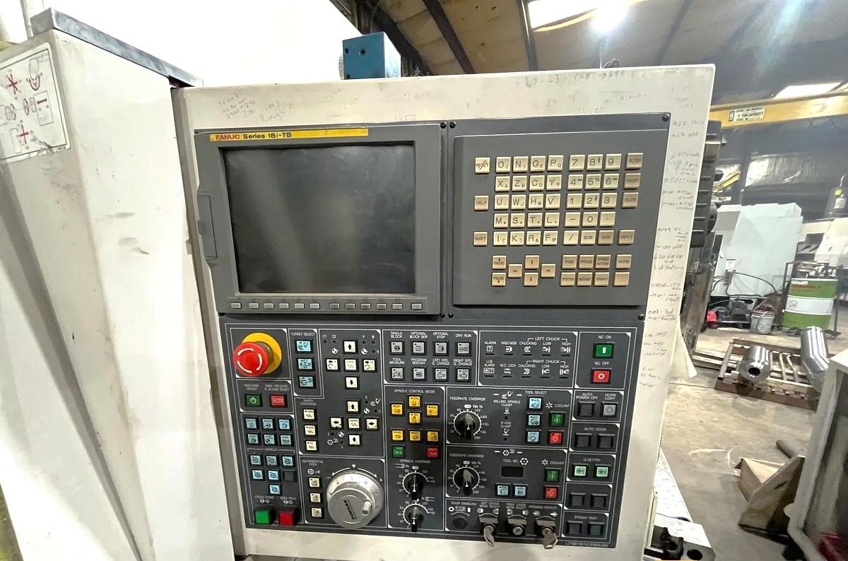 Used 2006 Doosan Puma MX2500ST 9 Axis Mill/Turn Center w/ Pendulum B Axis Head, Milling, Y Axis, Subspindle, Lower Turret