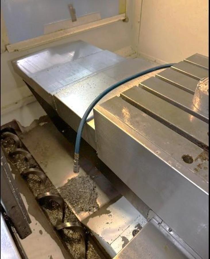 Used 2012 Haas VF-3SS with 4th Axis Rotary Table, Chip Auger, RJH, 24 Station Side Mounted ATC, 12,000 RPM