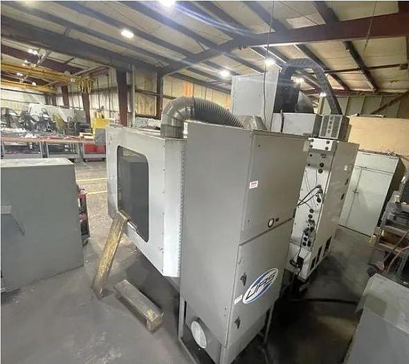 Used 2007 Haas VF-5/50 XT with 4th Axis Drive, CAT 50 Taper, 30 Station Side Mounted Tool Changer