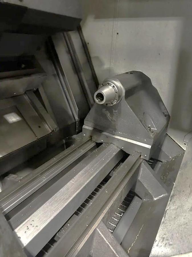 Used 2015 Haas ST-40 with Live Milling/C Axis, Tool Presetter, Tailstock, 4" Bar Capacity, 15" Hyd Chuck, Chip Conveyor
