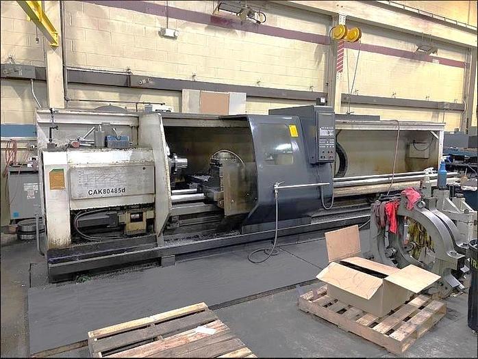 Used 2007 Vanguard CAK80485D 2 Axis Long Bed Shaft Lathe
