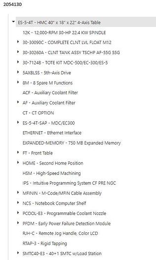 Used 2013 Haas ES-5-4T