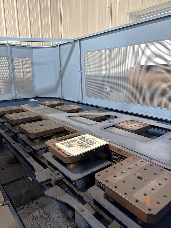 Used 2008 Matsuura H.Plus 300-PC11 Horizontal Machining Center with 11 Pallet Pool, Chip Blaster HP CTS, 30 Pos. ATC, Conveyor