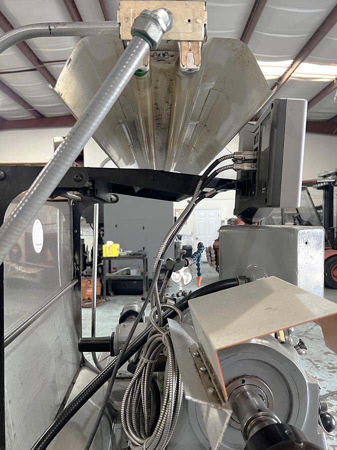 Used 1967 Hardinge HC Super Precision Chucker Tool Room Lathe, Acu-Rite 2 Axis DRO, lots of tooling included