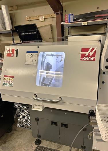Used 2018 Haas CL-1 w/ Live Tooling
