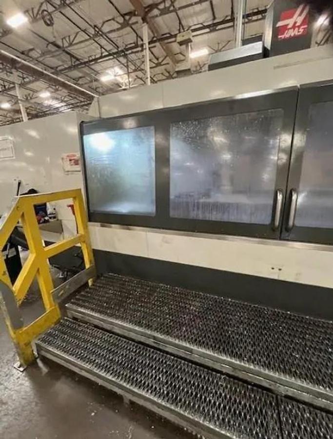 Used 2014 Haas VF-12/40 with Haas HRT-310 4th Axis Rotary Table