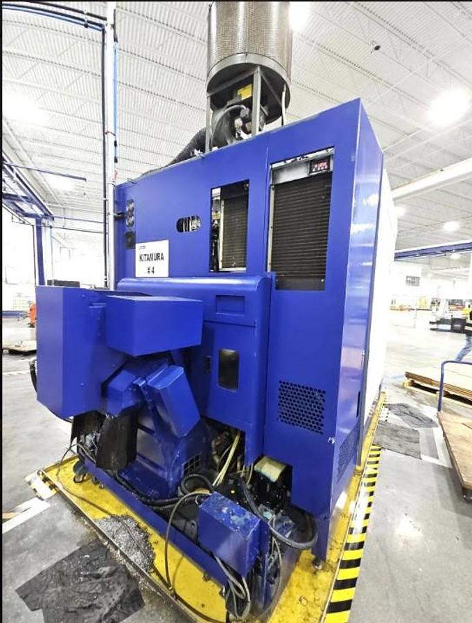 Used 2017 Kitamura MyTrunnion-5 Five Axis Trunnion Style VMC with 20,000 RPM, 50 Station ATC, 24" Diam Chuck, Coolant Thru Spindle, Conveyor