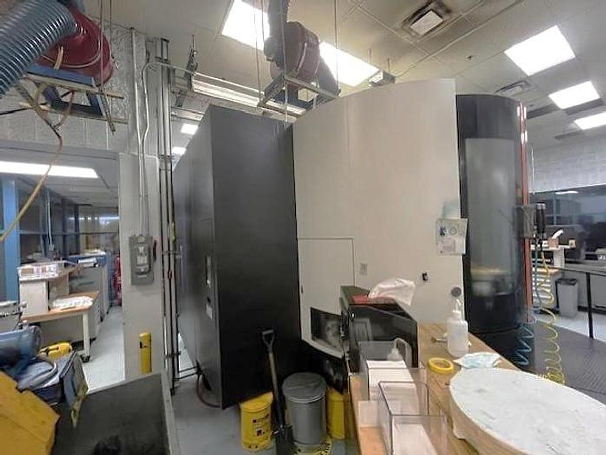 Used 2012 Mazak Integrex i-500V 5 Axis with 2 Pallet Changer, 80 Station ATC, HPC 1000 PSI, Full 4th Rotary, Probing