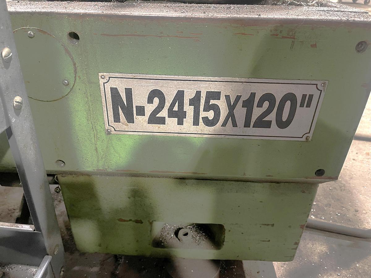 Used Timemaster Model N-2415x120" Engine Lathe