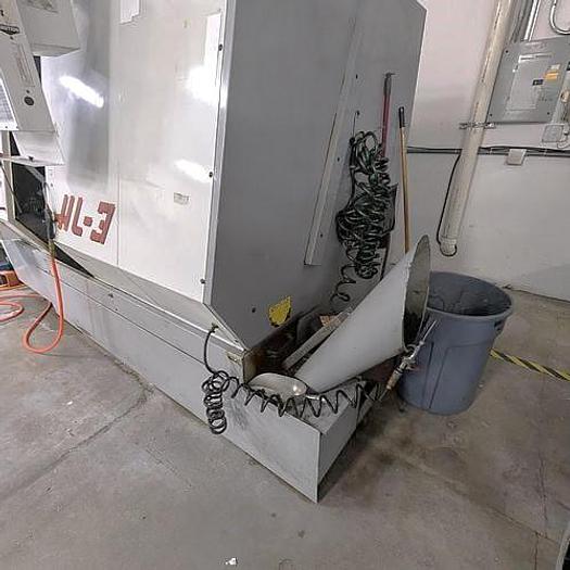 Used 1998 Haas HL-3 Chucker, Chip Auger, CNC Enhancements Autobar 400 Barfeed, Tool Presetter, 10" Chuck, Collet Chuck