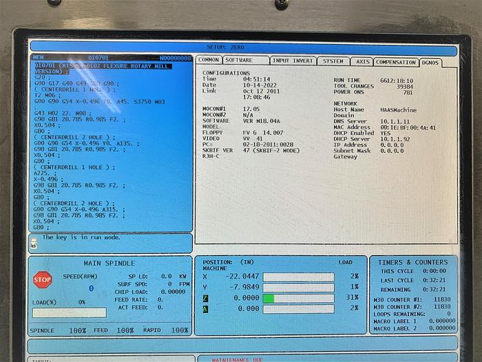 Used 2011 Haas TM-2P