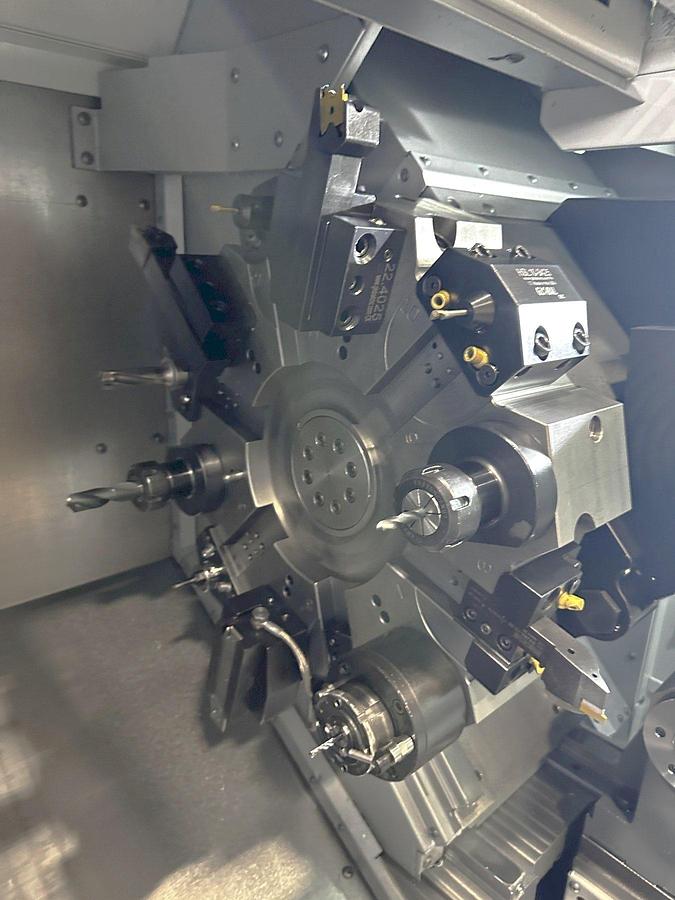 Used 2015 Haas ST-10Y with LIve Milling, Y Axis Capability, Tailstock, Tool Presetter, Chip Conveyor