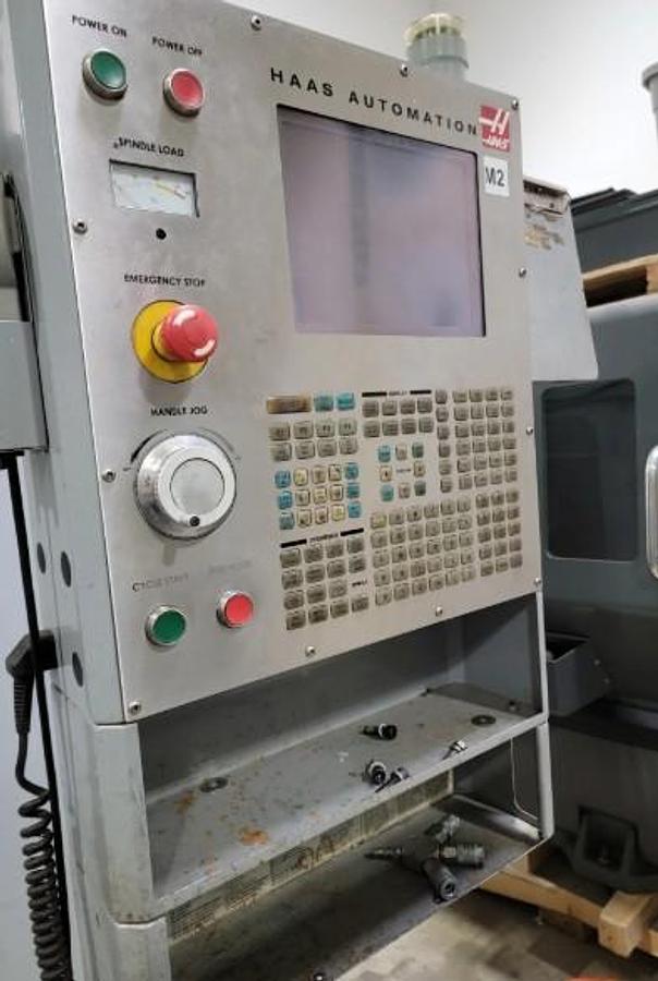Used 2005 Haas VF-3YT/40 Coolant Thru the Spindle, Remote Jog Handle, 24 atc Side Mount Tool Changer, 4th Axis Pre-Wired 2-Speed Gear Box