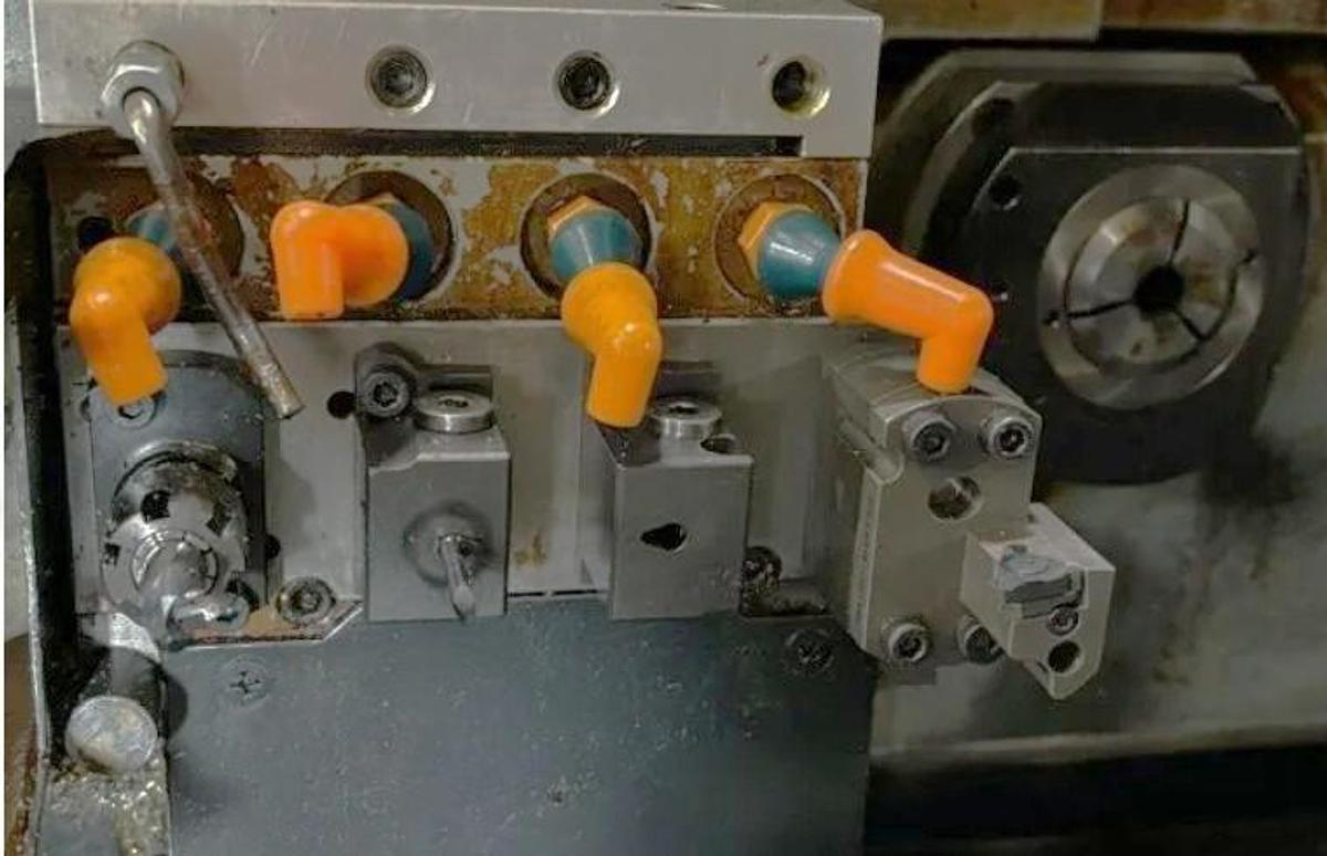 Used 2008 Star SR-32J CNC Swiss w/ FMB Turbo Barfeed, Chip Conv., Parts Catcher, Parts Convey., HPC - 4 Line, Full C Main/SubSp