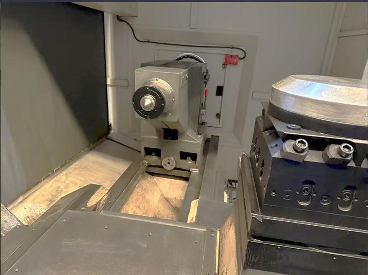 Used 2013 Geminis GT5 G2 with 48" sw, 33.5" Turn Diam, 78" cc, 4 Tool Hyd. Turret, Removable Y Axis Milling, C Axis Positioning, Tailstock, Fanuc 31i-Model B