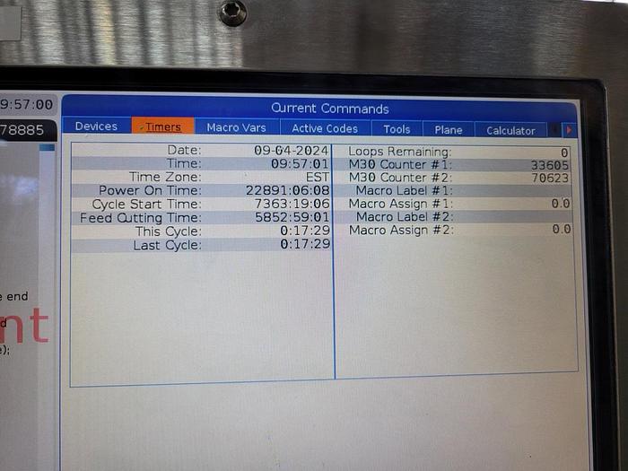 Used 2016 Haas VF-4SS