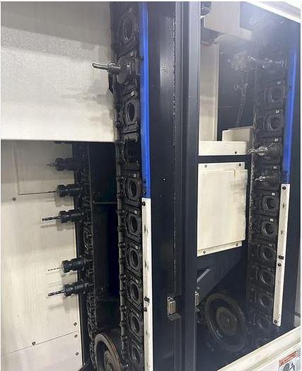 Used 2013 Mazak Integrex i-400S 8 Axis Mill Turn Center with C Axis Main & Subspindle, Y Axis, Full 5 Axis Machining, 72 Position ATC