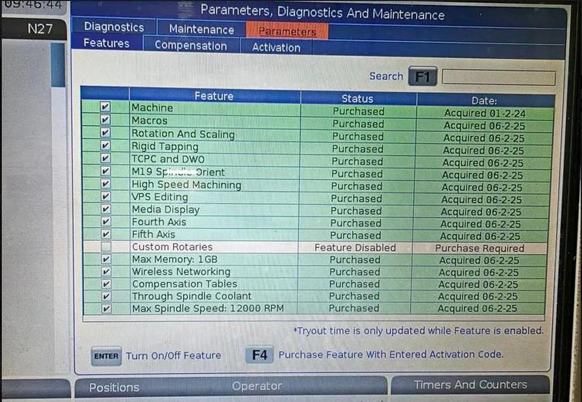 Used 2021 Haas UMC-500SS 5 Axis Universal Machining Center with Coolant Thru Spindle, Probing, HSM, Conveyor, 50 Station ATC