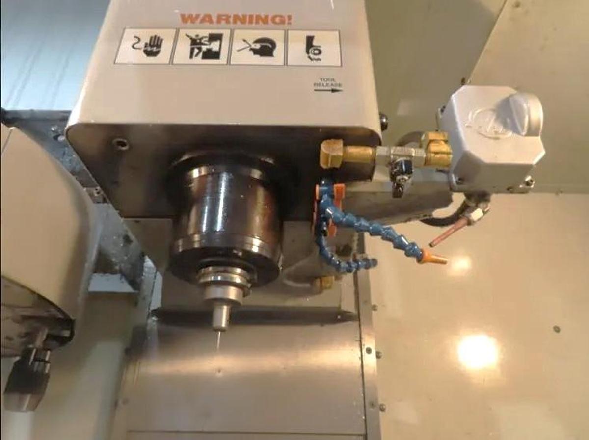 Used 2008 Haas VF2D with 10,000 RPM, Chip Auger, Programmable Coolant Nozzle, USB Port, 9734 Spindle Hours