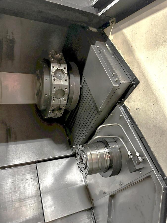 Used 2013 Hwacheon T2-2T with Twin Spindle, Twing Turrets, Live Milling/Drilling, Parts Catcher & Conveyor, Chip Conveyor, Fanuc 0i-TD