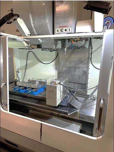 Used 2007 Haas VF3B with Haas HRT210 Rotary Table, Coolant Through Spindle, Probing Package