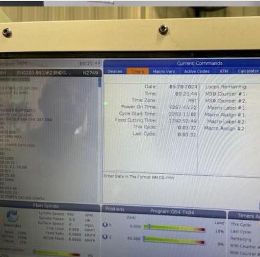 Used 2019 Haas ST-15 with Tailstock