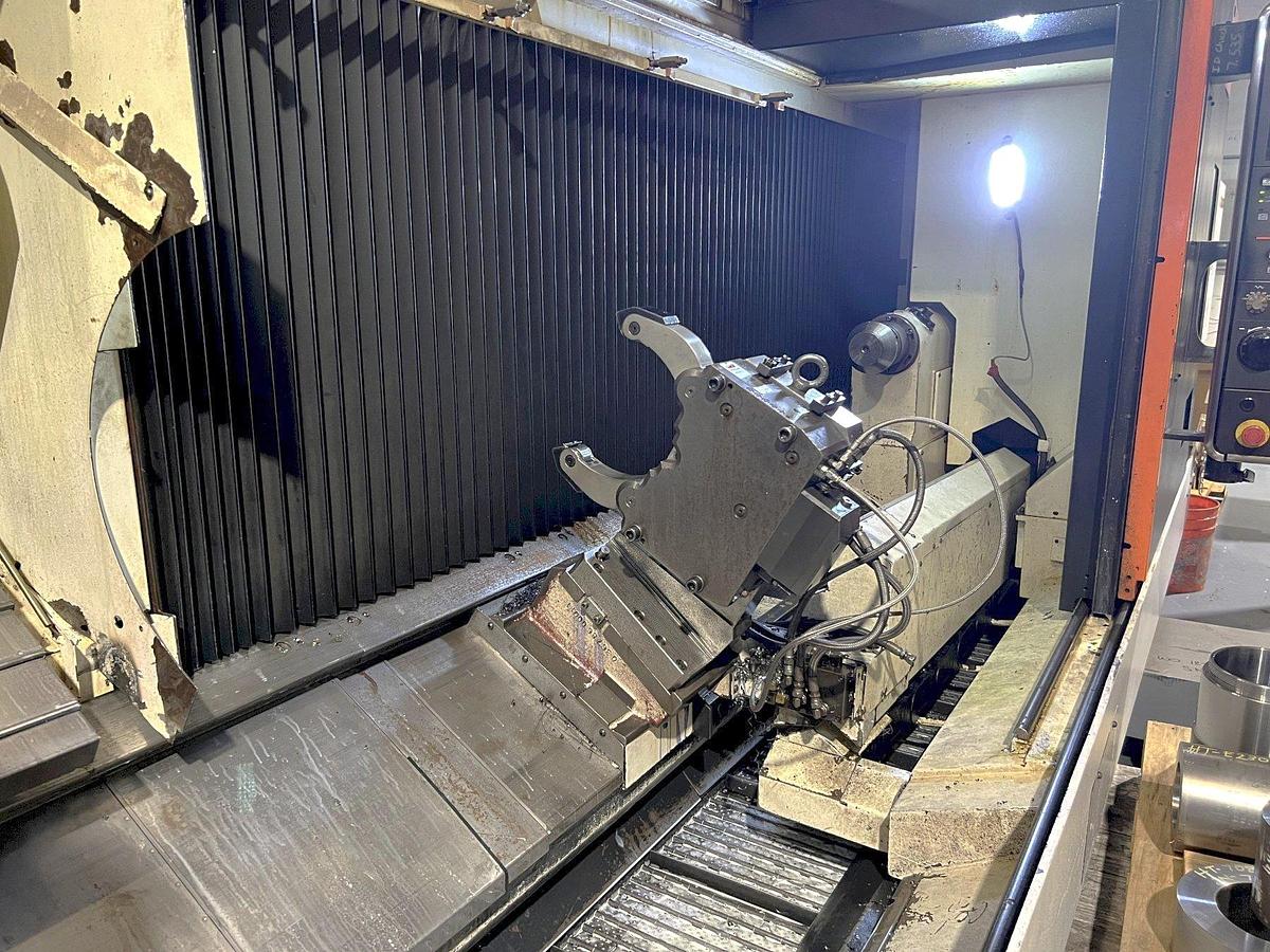 Used 2013 Mazak Nexus QTN 450-II/3000 with 7.28" Bar Capacity, 120" Center, SMW Front Air Chuck, LNS Hyd. Steady Rest, Rear Chuck Prepped