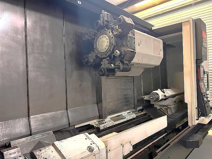 Used 2007 Mazak Cybertech Turn 4500MT/3000 with 10.5" Big Bore