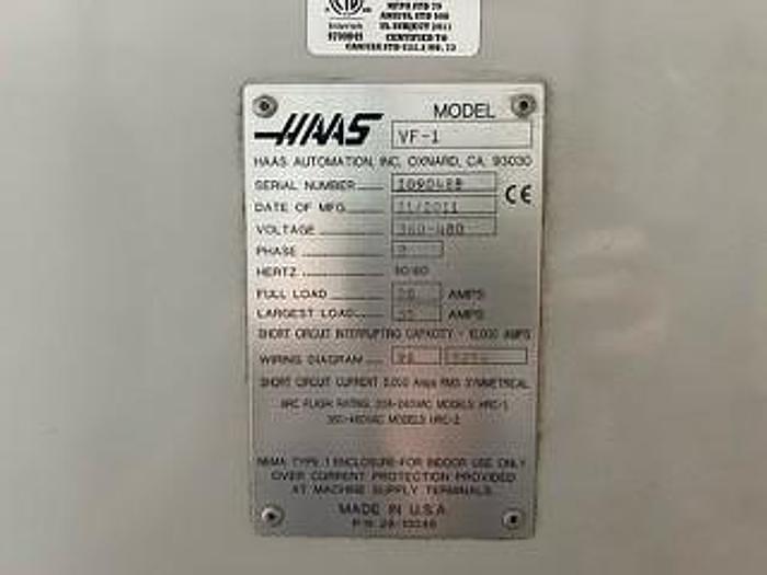 Used 2011 Haas VF1
