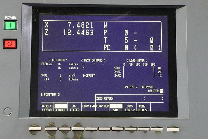 Used 1998 Mazak QT20 with Barfeeder