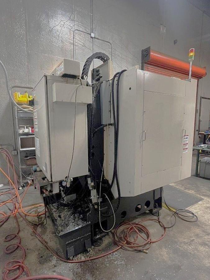 Used 2012 Brother TC-S2DN 5 Axis Drill/Tap Machine with Nikken Trunnion Type 5th Axis, Remote Jog Handle Conversational or G Code