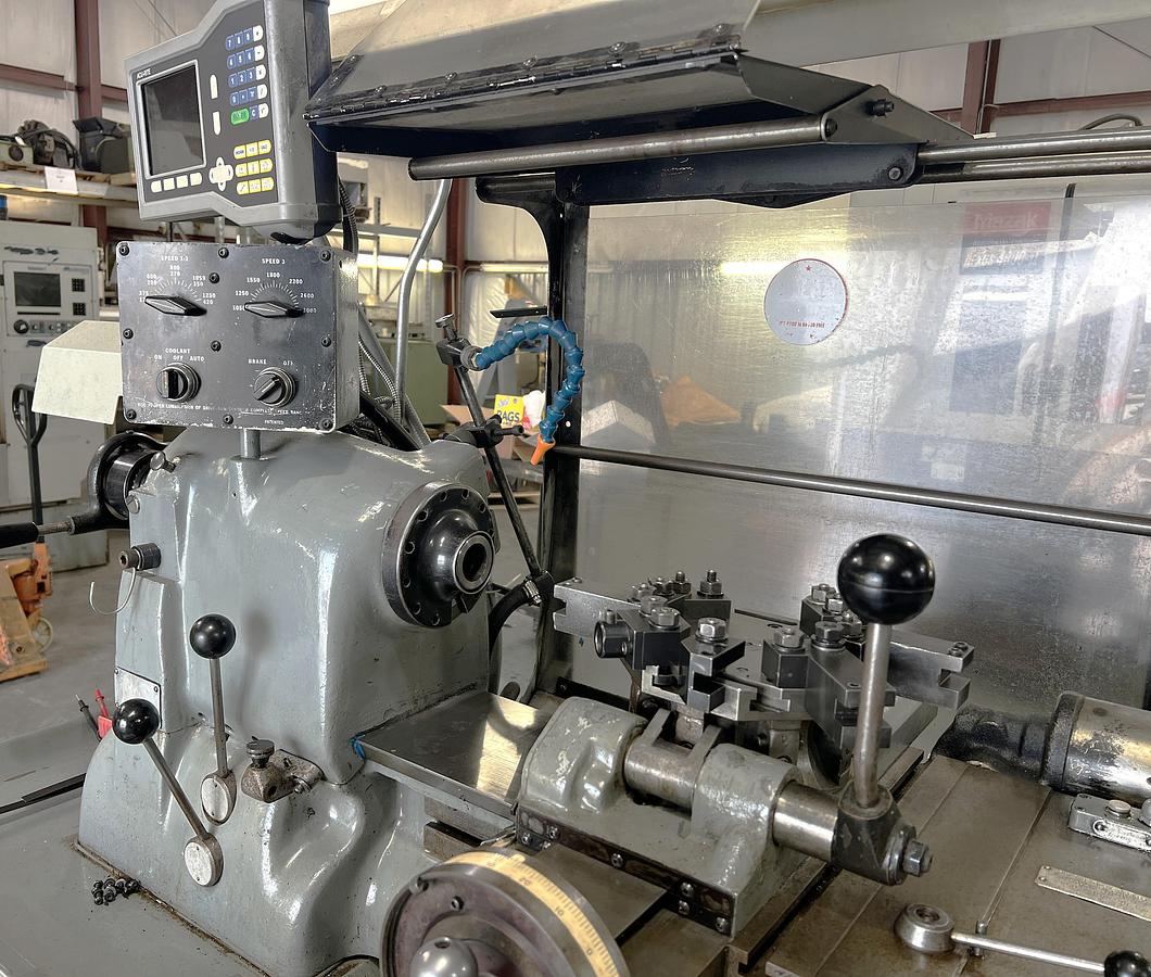 Used 1967 Hardinge HC Super Precision Chucker Tool Room Lathe, Acu-Rite 2 Axis DRO, lots of tooling included