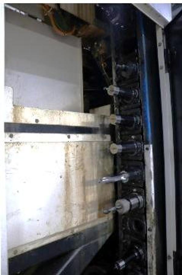 Used 2011 Mazak Integrex i-200ST/1500 with Subspindle, Lower Turret, 36 Station ATC, Mazatrol Matrix 2 Control