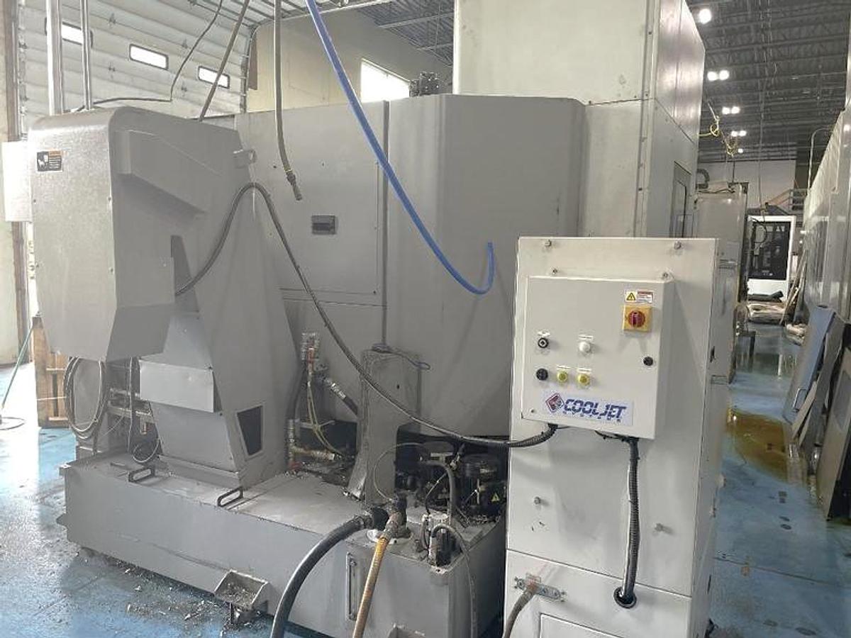 Used 2014 DMG Mori NHX 4000 with 5 Pallet Pool, Full 4th Axis Table, Tool Probe, 1000 PSI Cool Thru Spindle, 120 Station ATC, Conveyor