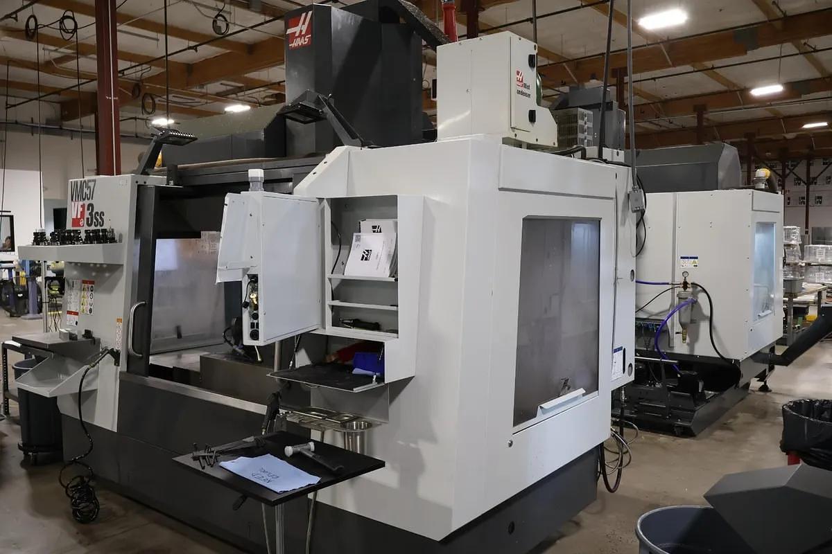 Used 2024 Haas VF-3SS with Haas HRT210 Rotary Tbl, Haas Probing, Coolant Thru Spindle, 30 ATC, Mist Condenser, High Spd Machining