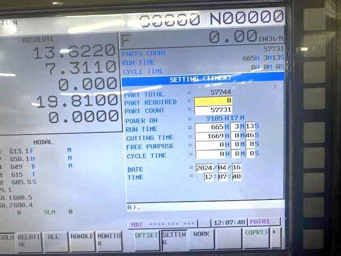 Used 2019 Doosan Lynx 2100LSYB with LNS Barfeed