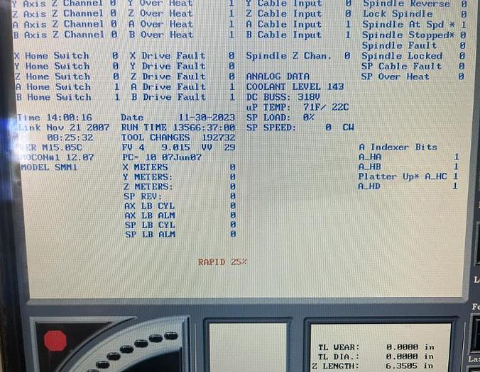 Used 2008 Haas Super Mini Mill