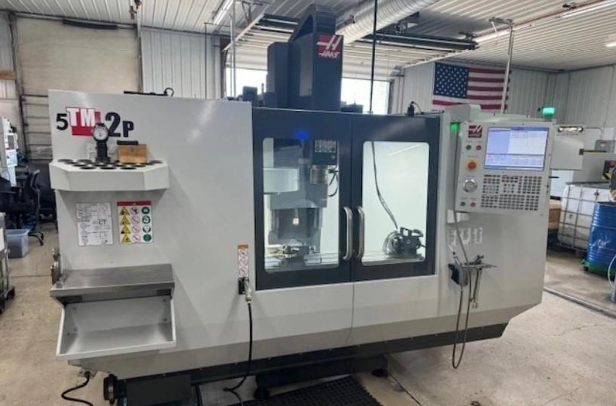 Used 2019 Haas TM-2P with Haas Probing Package, 4th Axis Drive & Wiring, Rigid Tapping, Low Hours