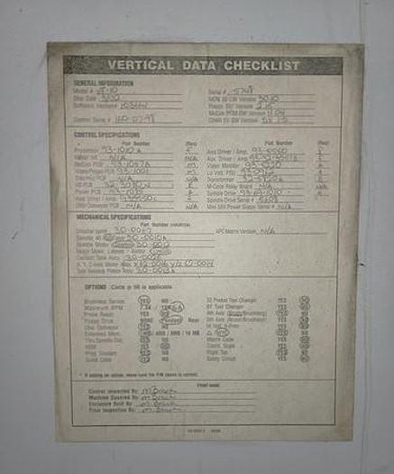 Used 1998 Haas VF-10