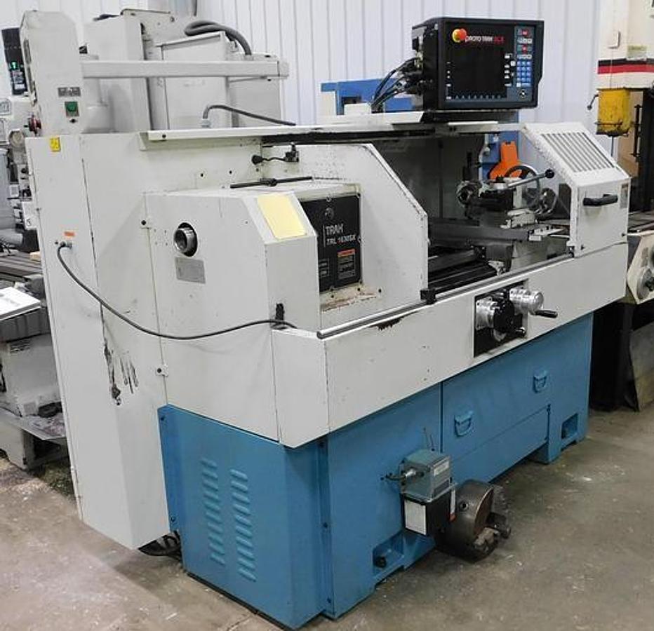 Used 2013 Southwestern Industries Trak TRL 1630SX with Prototrak SLX Control, Tailstock, Tool Post, 10" 3 Jaw Chuck, Coolant