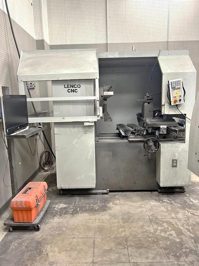 Used 2013 Lenco M210 Wheel Turning Lathe with Chuck, Single Phase Power, Maintenanced in 2024 