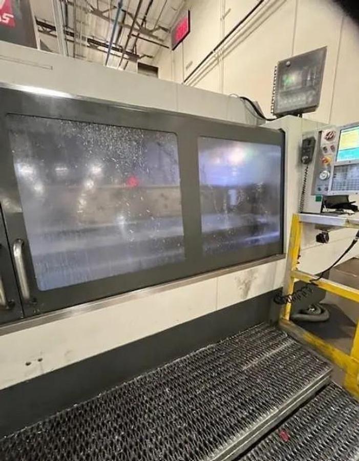 Used 2014 Haas VF-12/40 with Haas HRT-310 4th Axis Rotary Table