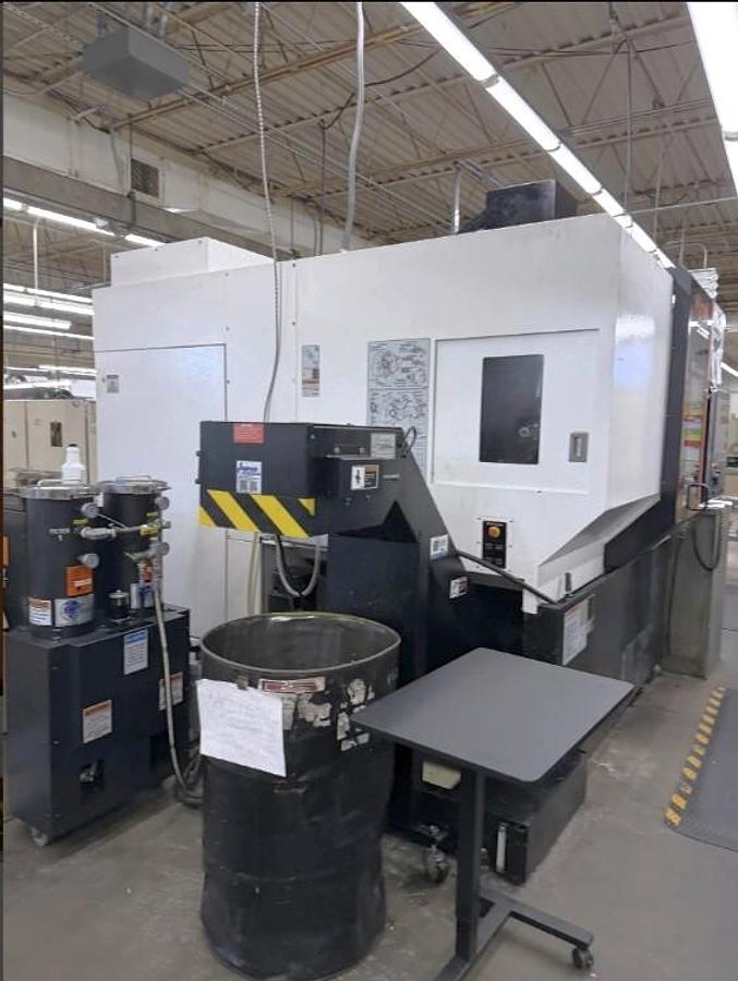 Used 2019 Mazak VC-500A-5X with Simultaneous 5 Axis, High Press. Coolant, Tool Probe, Chip Conveyor, 2000 Cutting Hours