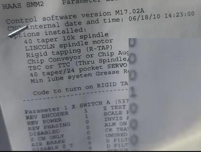 Used 2010 Haas Super Mini Mill 2