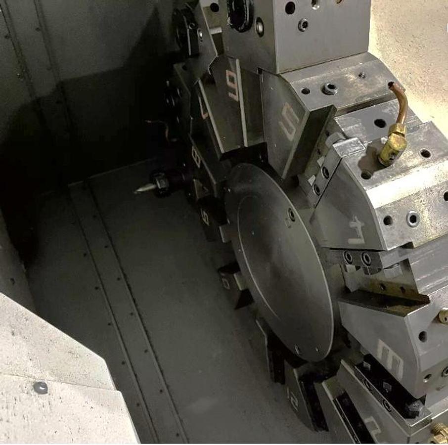 Used 2005 Mazak Nexus QTN 300/650 with Tailstock, Chip Conveyor, Tool Presetter, 10" Hyd. Chuck, 3" Bar Capacity