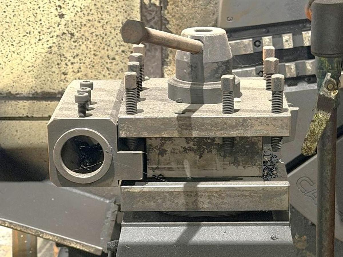Used Hwacheon Mega T130 CNC T-Lathe w/ 51.18" Swing, 35.83" Max Cut Diam., 400 RPM, 6.1" Bore, 40" Chuck, 4 Pos. Trt., Siemens Cntrl