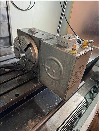 Used 2007 Haas VF3B with Haas HRT210 Rotary Table, Coolant Through Spindle, Probing Package