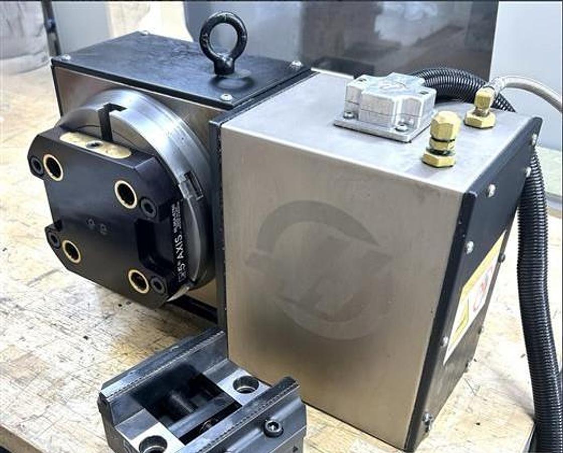 Used 2020 Haas VF-3YT/40 with Haas HRT210 Rotary Table, 10,000 RPM, Renishaw Probing, 30 Station Side Mounted ATC