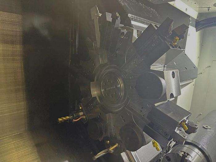 Used 2020 Haas ST-15 with Subspindle and Haas Barfeed